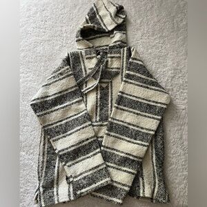 Classic Mexican Baja Hoodie Sweater Pullover